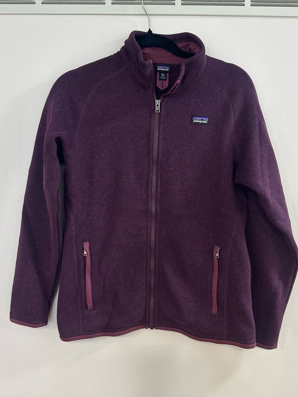WOMEN'S PATAGONIA BETTER
SWEATER FULL ZIP RED